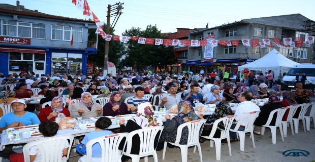 Süloğlu'nda 3 bin kişilik iftar!