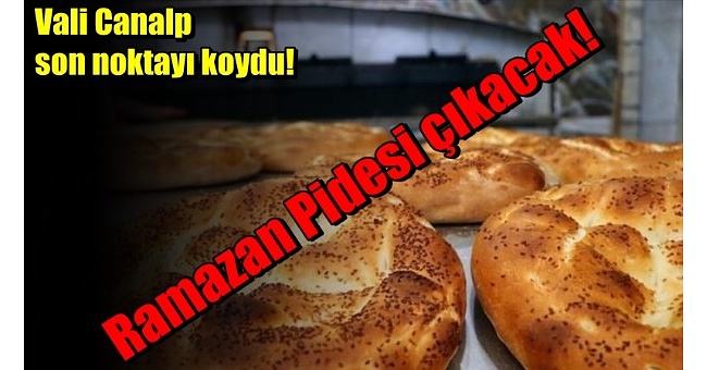 Pide tartışmasına son noktayı koydu!