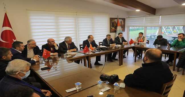 Gürkan "2014, 2021 yılları  arasını değerlendirdi ve 2022 yılı hedeflerini anlattı.
