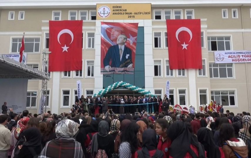 Akmercan Anadolu İmam Hatip Lisesi açıldı