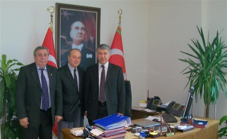 ETSO heyeti, Trakya Gümrük ve Ticaret Bölge Müdür'ü Yalçın'ı ziyaret etti